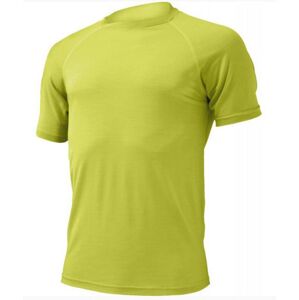 Pánské vlněné triko Lasting Quido 6969 žlutá